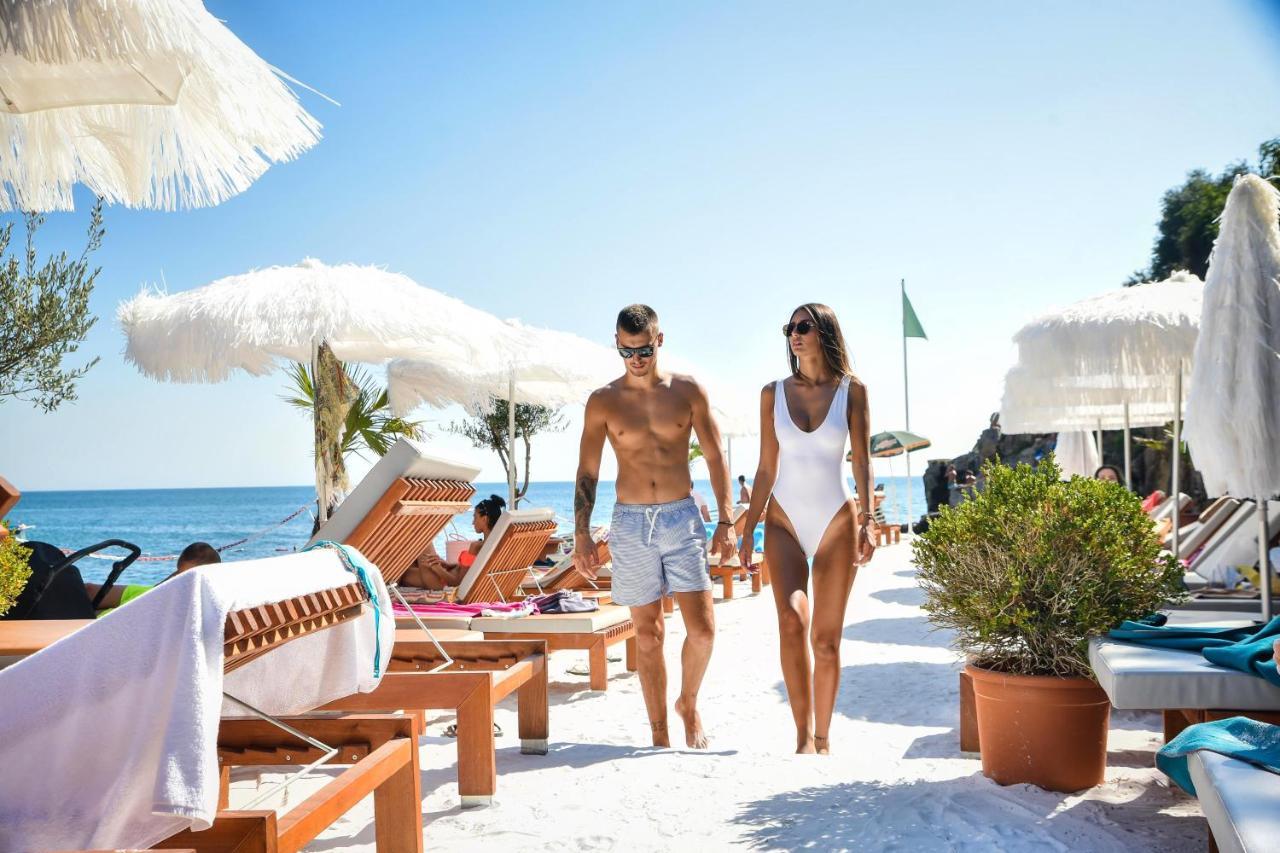 Hotel Mediterraneo Liman Free Private Beach For Hotel Guest Ulcinj Exterior photo